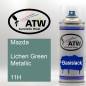 Preview: Mazda, Lichen Green Metallic, 11H: 400ml Sprühdose, von ATW Autoteile West.